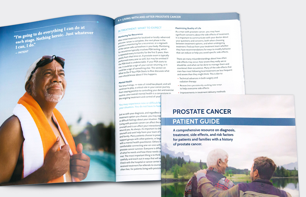 Prostate Cancer Foundation Patient Guide - Fundi Design