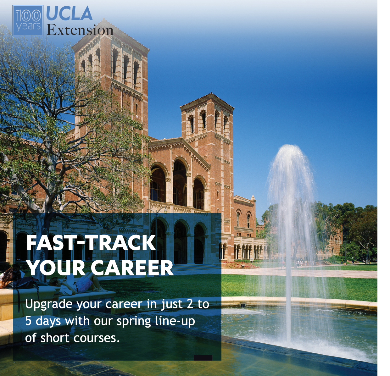 UCLA Extension email campaign